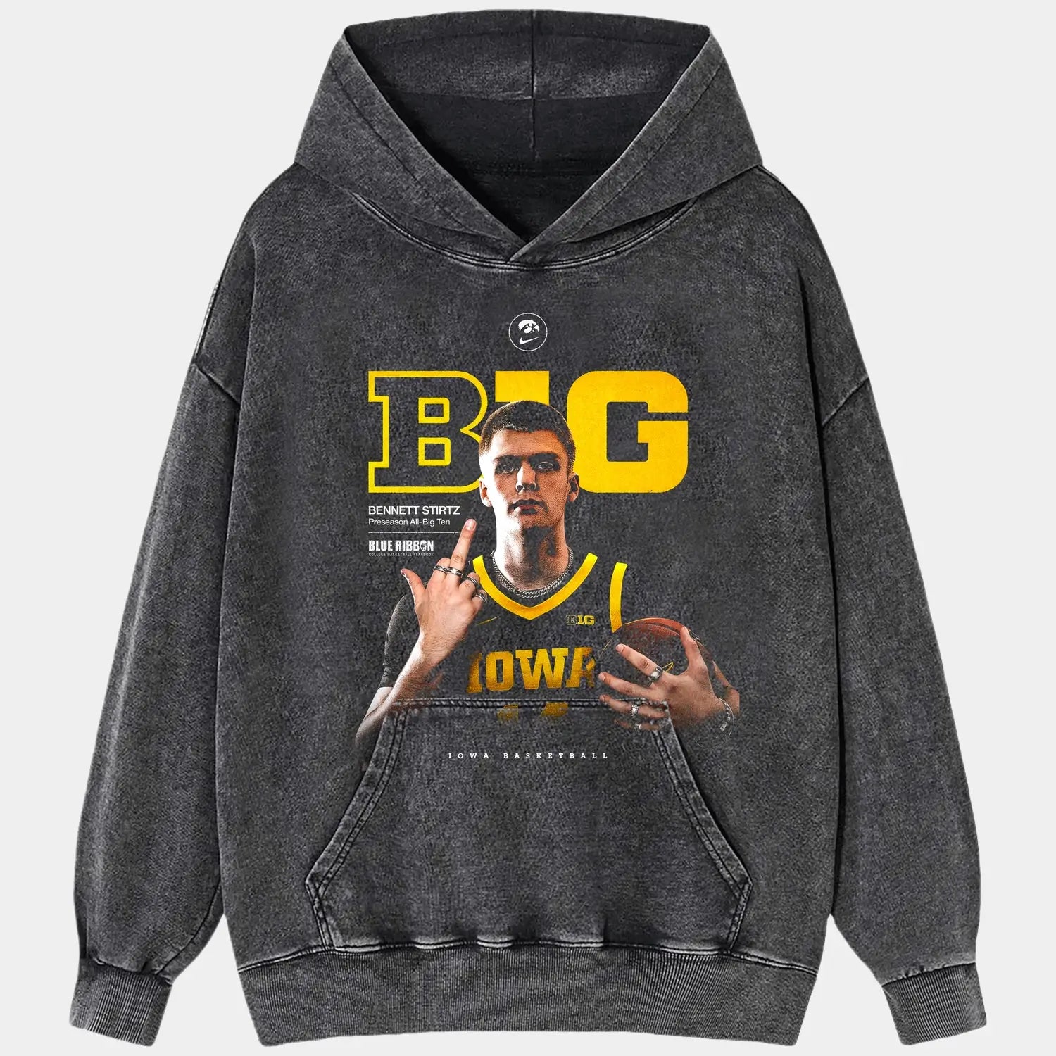 Iowa Hawkeyes Basketball 1.0 Tee