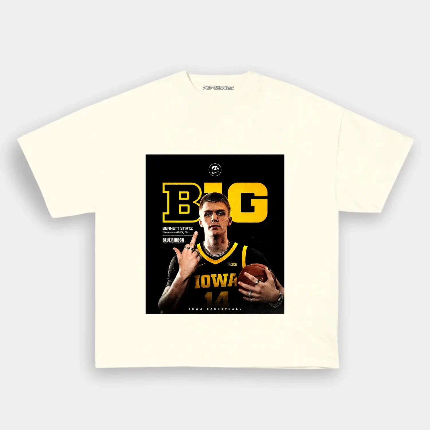 Iowa Hawkeyes Basketball 1.0 Tee