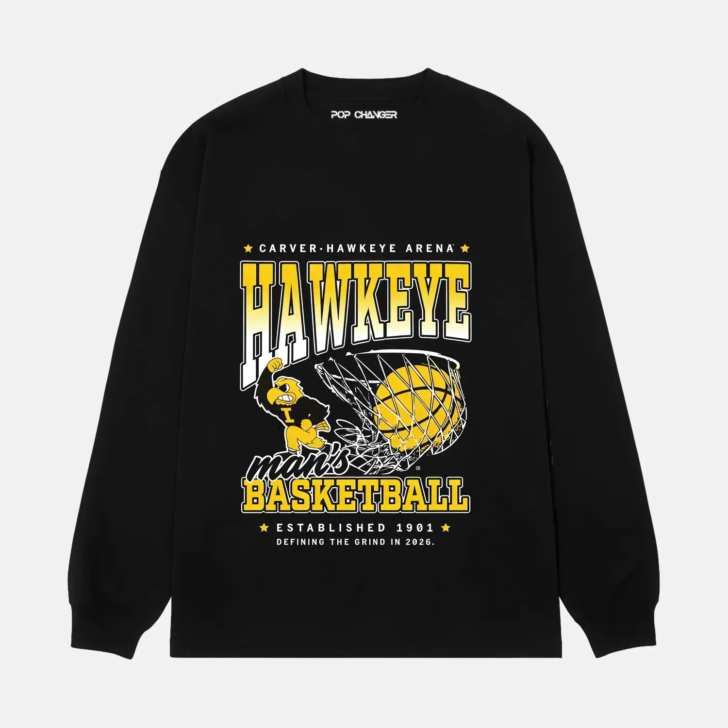 Iowa Hawkeyes Basketball 3.0 Tee