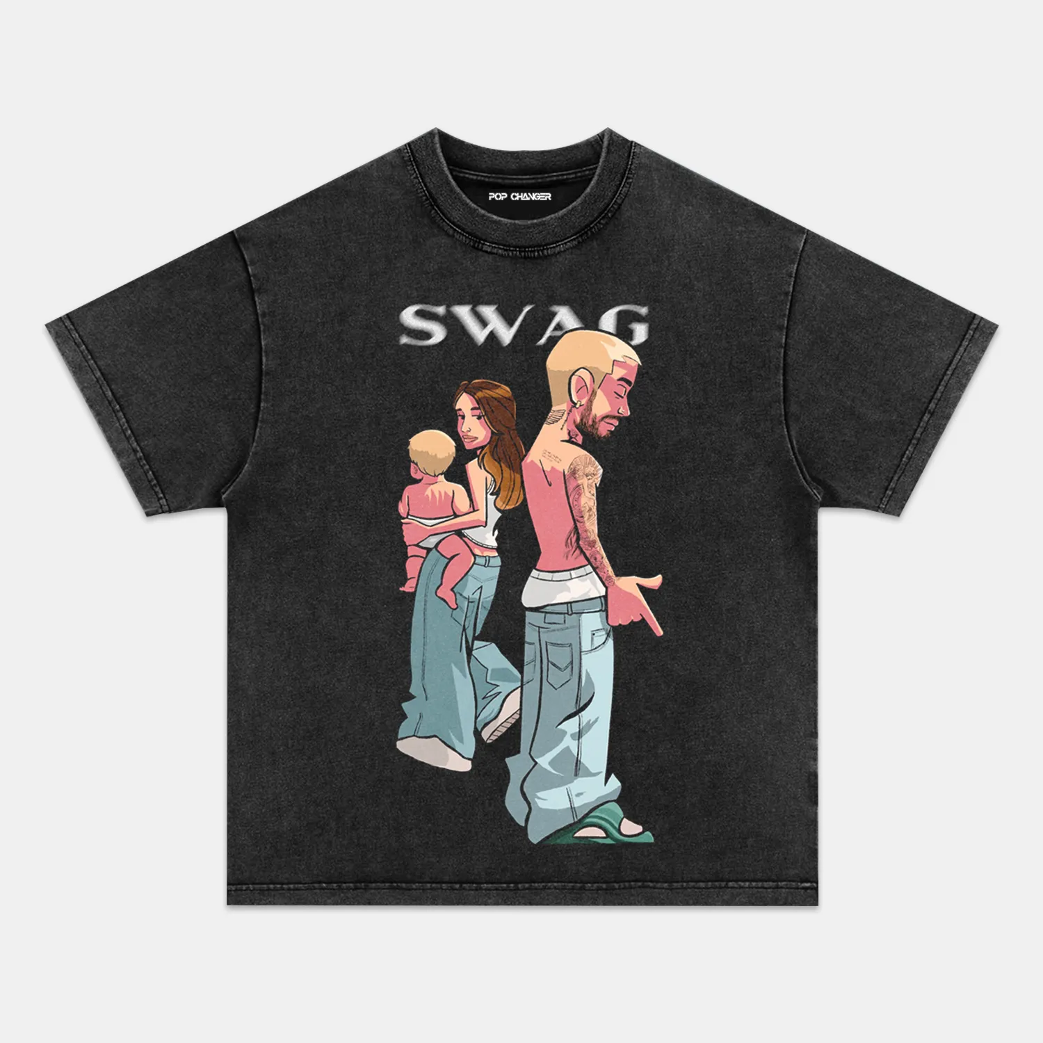 JUSTIN BIEBER & SWAG 2025 TEE 1.0 - POPCHANGER