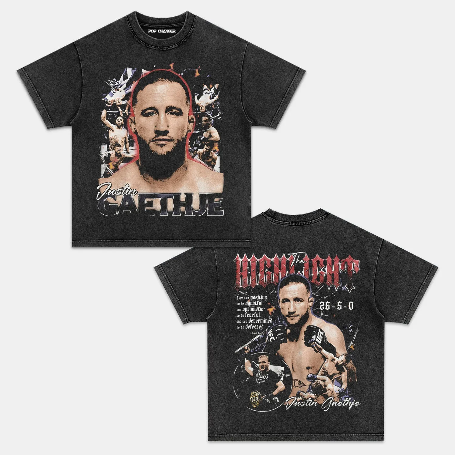 JUSTIN GAETHJE TEE 5.19 - POPCHANGER