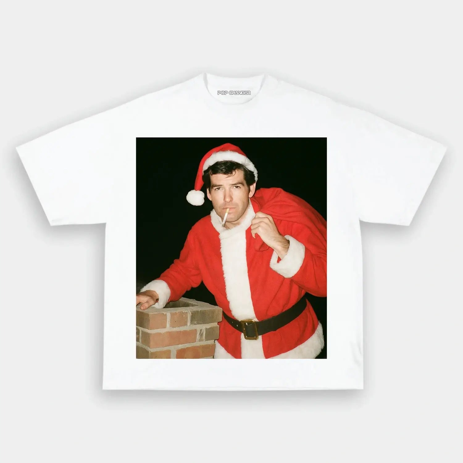 James Bond Santa Tee - POPCHANGER