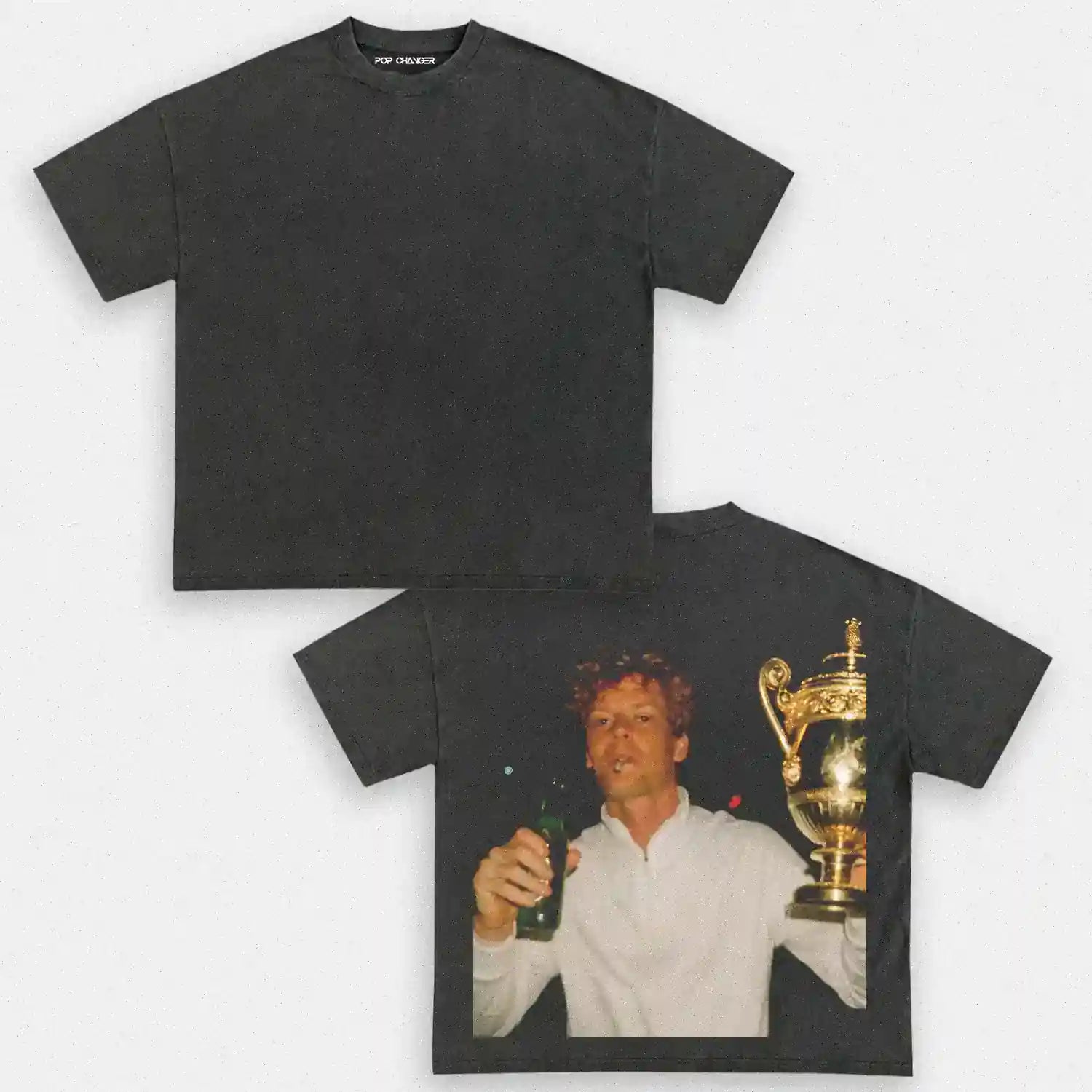 Jannik Sinner 2025 Tee - back side - POPCHANGER
