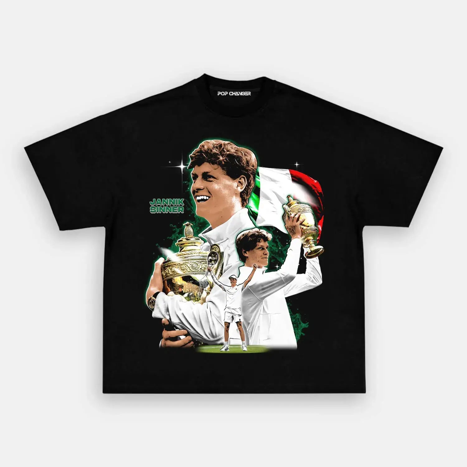 Jannik Sinner Chmapion Tee - POPCHANGER