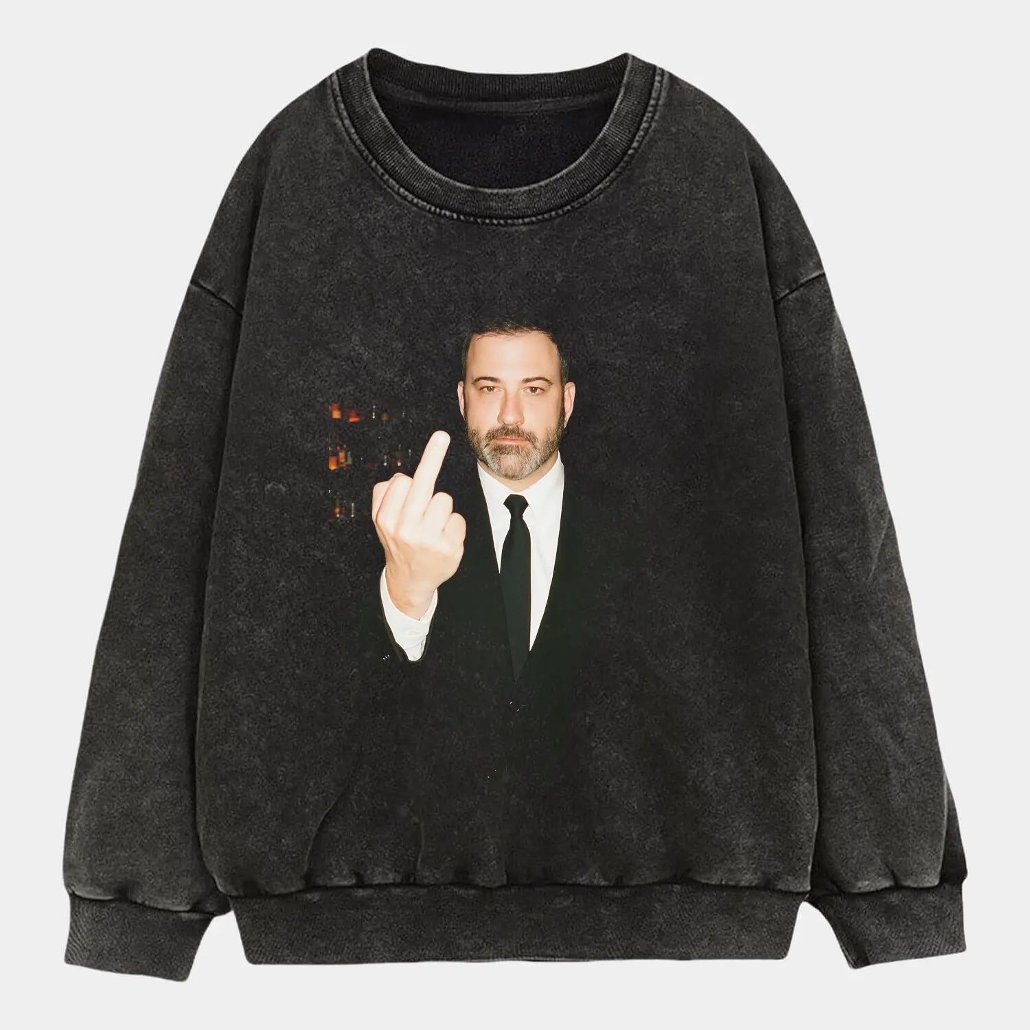 Jimmy Kimmel Middle Finger Tee - POPCHANGER