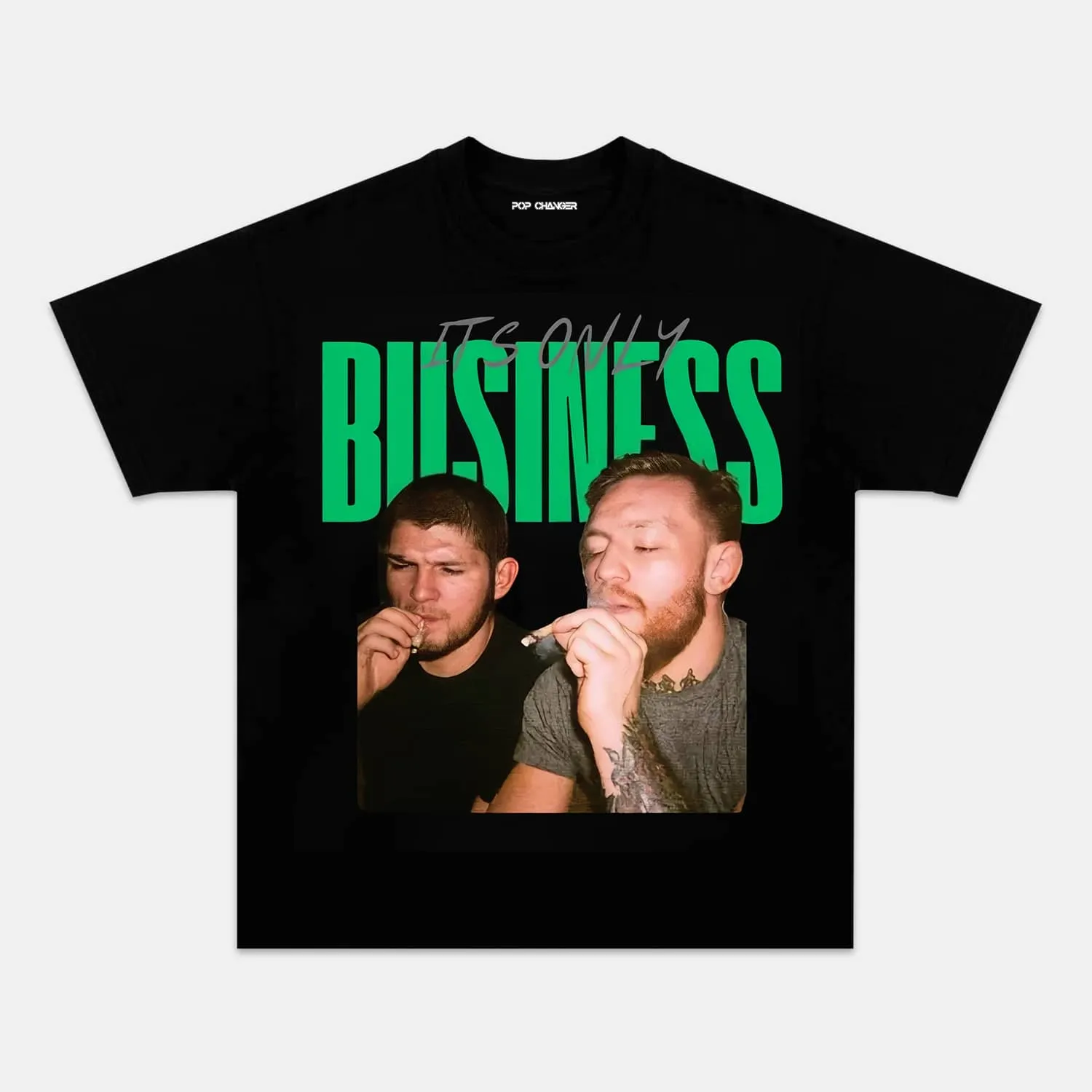 KHABIB & CONOR SMOKING BUDDIES TEE. 7.7 - POPCHANGER