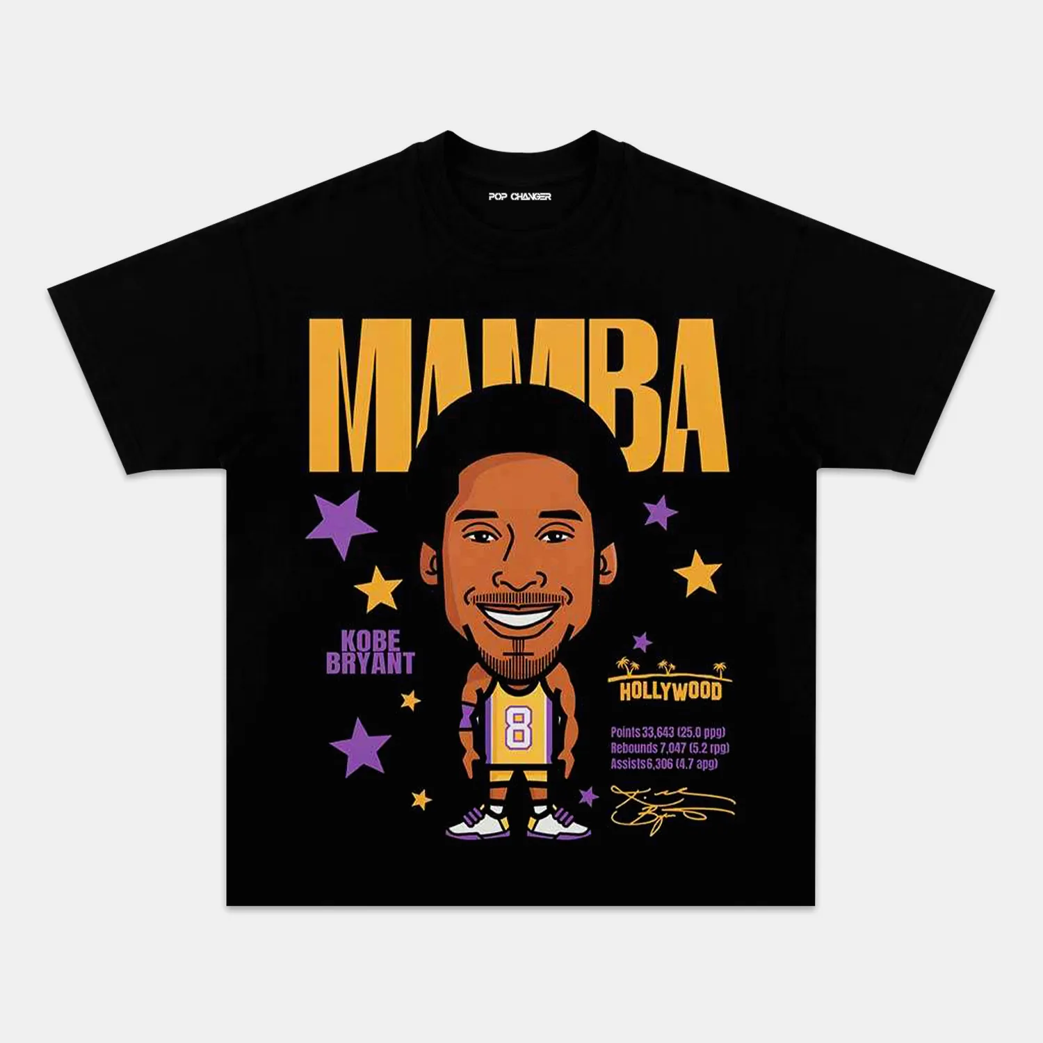 KOBE CARTOON TEE - POPCHANGER