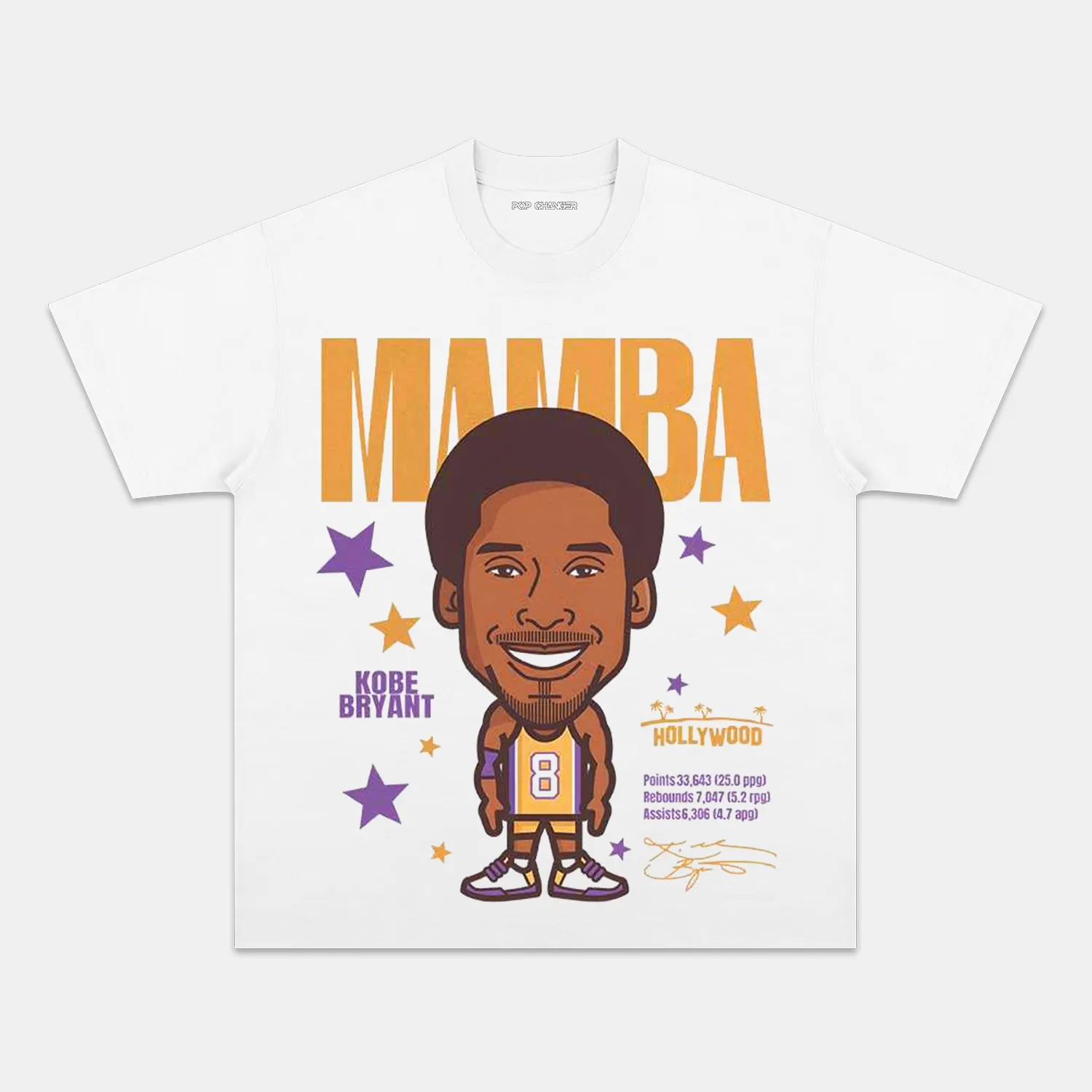 KOBE CARTOON TEE - POPCHANGER