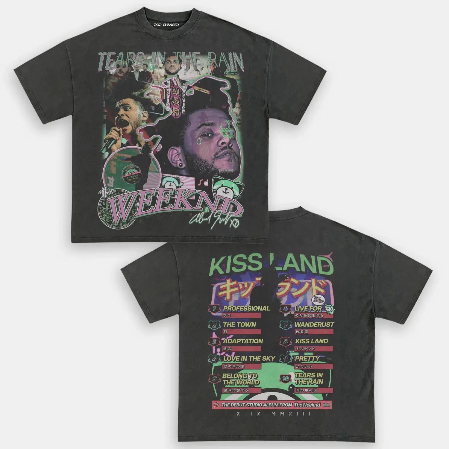 Kiss Land Tee - [DS] - POPCHANGER