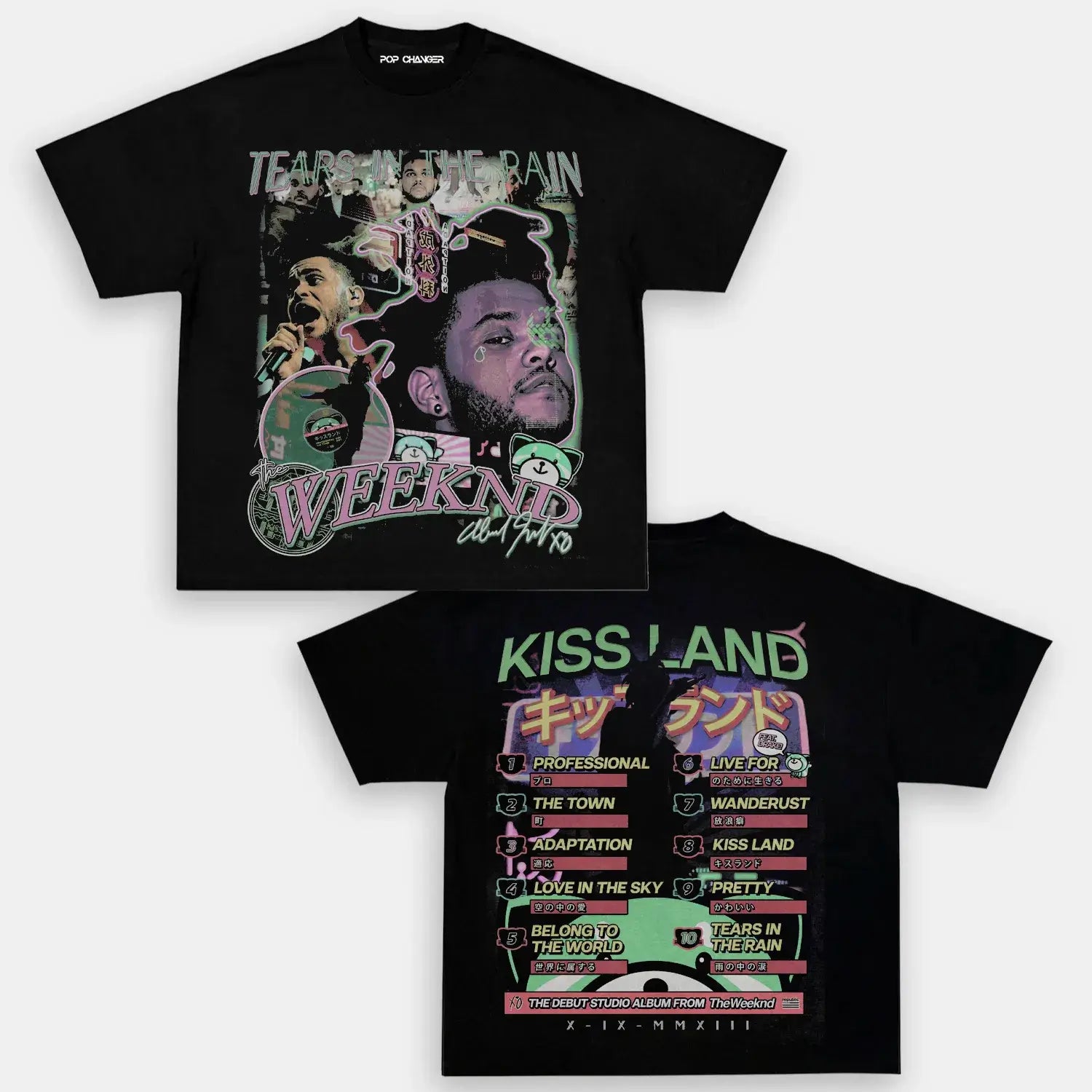 Kiss Land Tee - [DS] - POPCHANGER