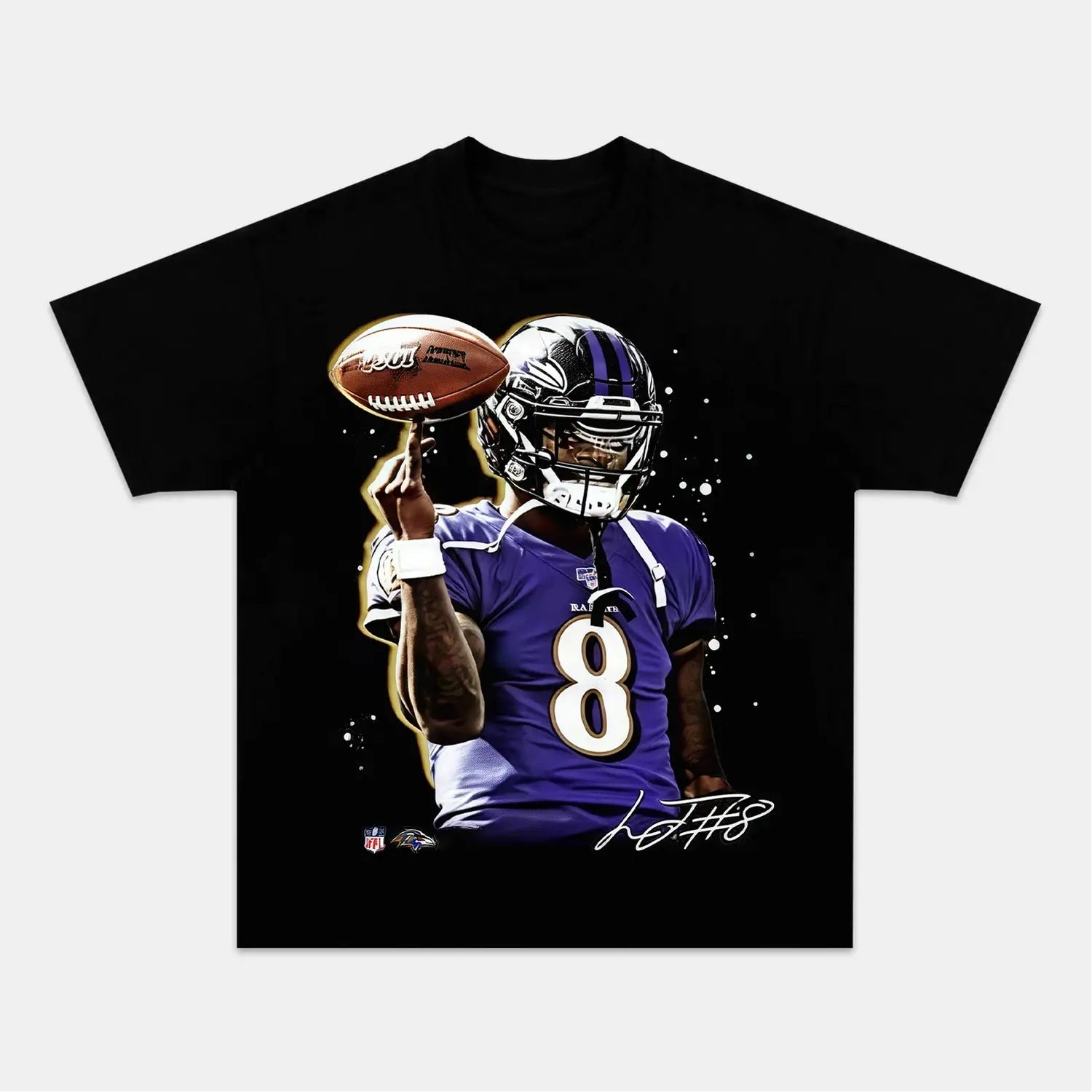 LAMAR JACKSON 9.5 TEE - POPCHANGER