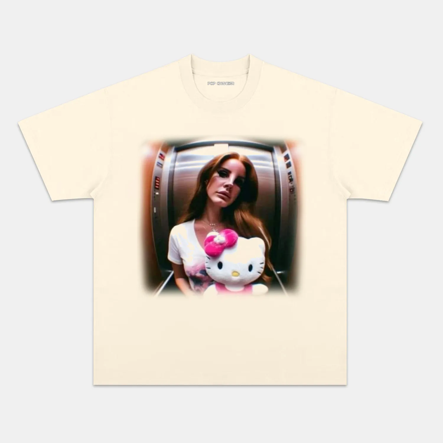 LANA DEL REY & HELLO KITY TEE - POPCHANGER