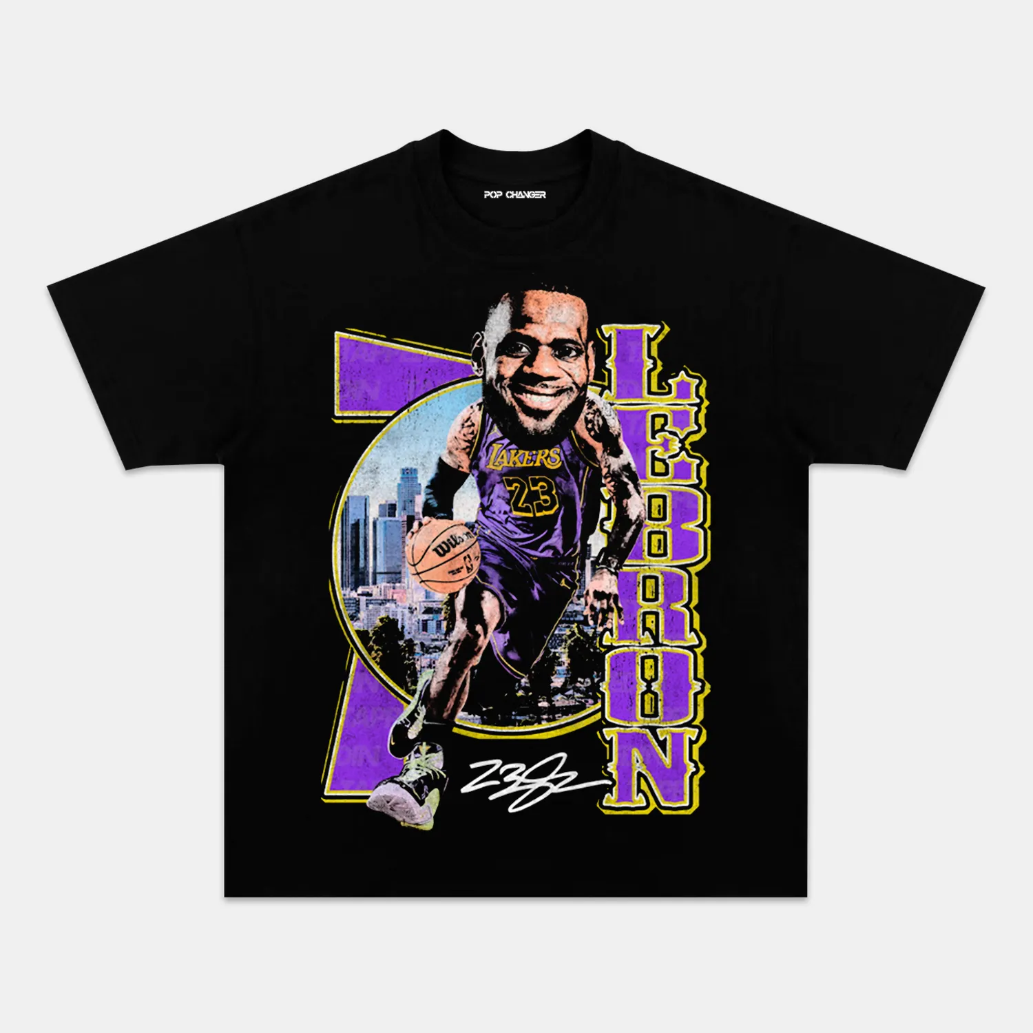 LEBRON JAMES BIG HEAD TEE - POPCHANGER