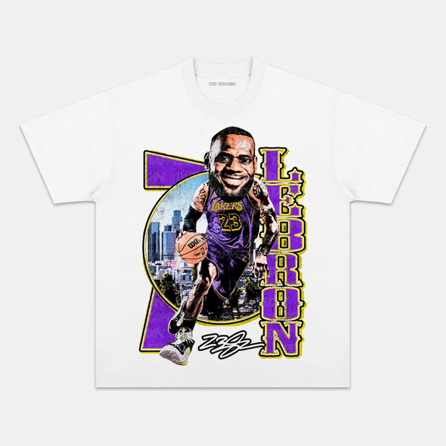 LEBRON JAMES BIG HEAD TEE - POPCHANGER
