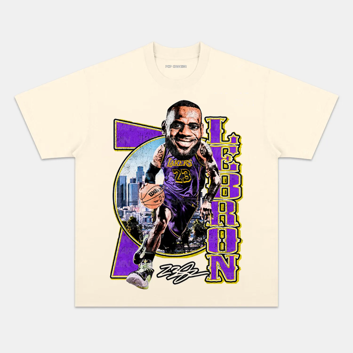LEBRON JAMES BIG HEAD TEE - POPCHANGER