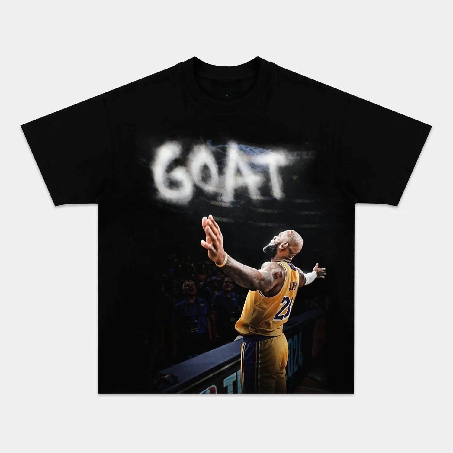 LEBRON JAMES GOAT TEE - POPCHANGER