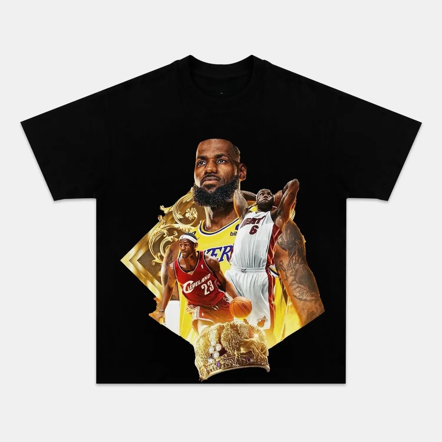 LEBRON JAMES VINTAGE TEE - POPCHANGER