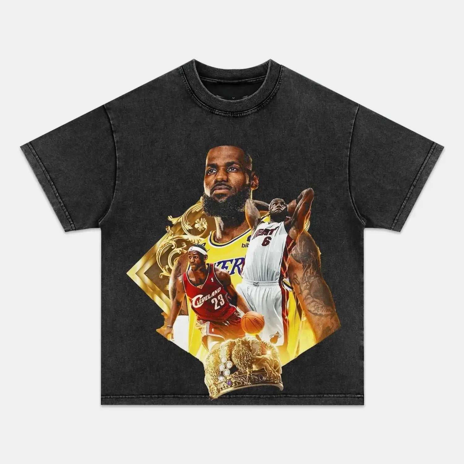 LEBRON JAMES VINTAGE TEE - POPCHANGER