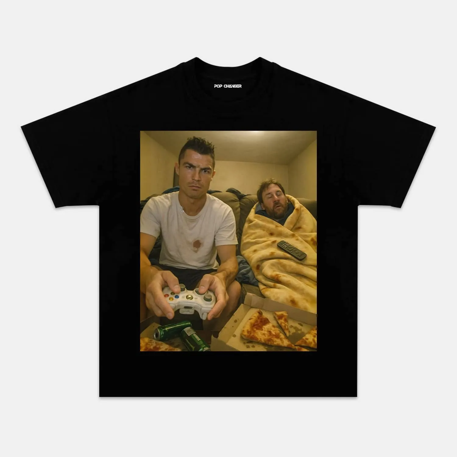 LIONEL MESSI & CRISTIANO RONALDO TEE. 6.27 1.0 - POPCHANGER