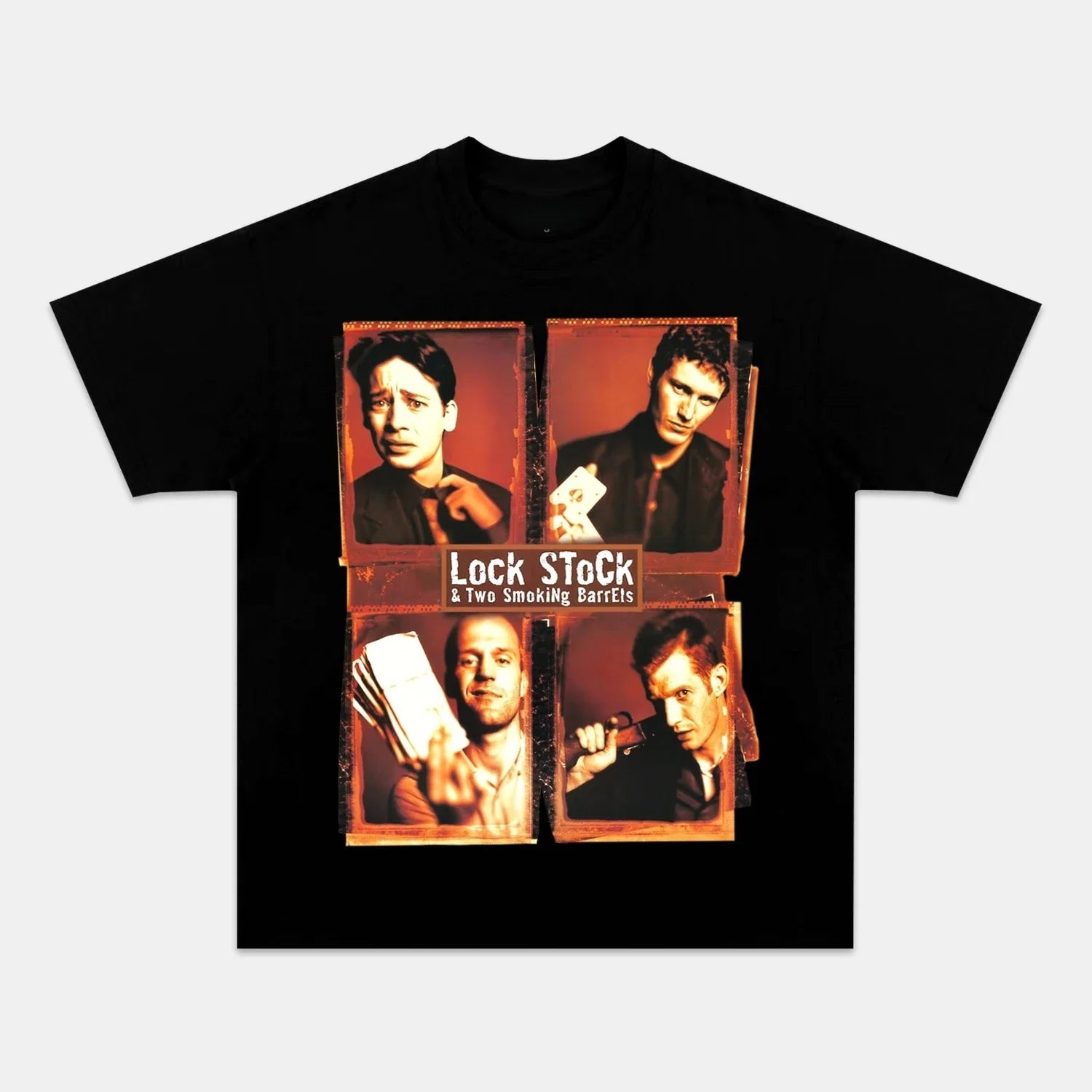 LOCK STOCK AND TWO SMOKING BARRELS TEE - POPCHANGER