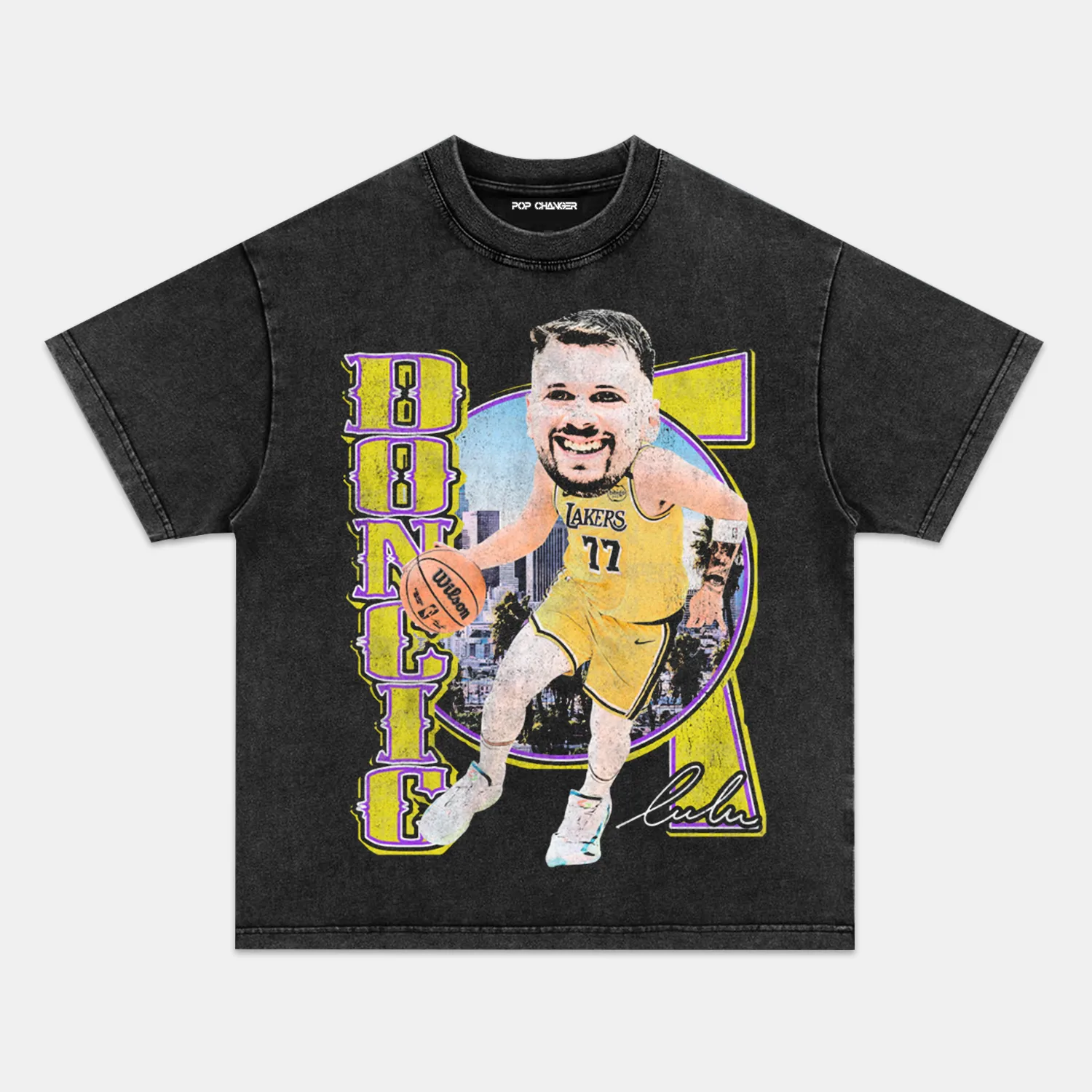 LUKA DONCIC BIG HEAD TEE - POPCHANGER