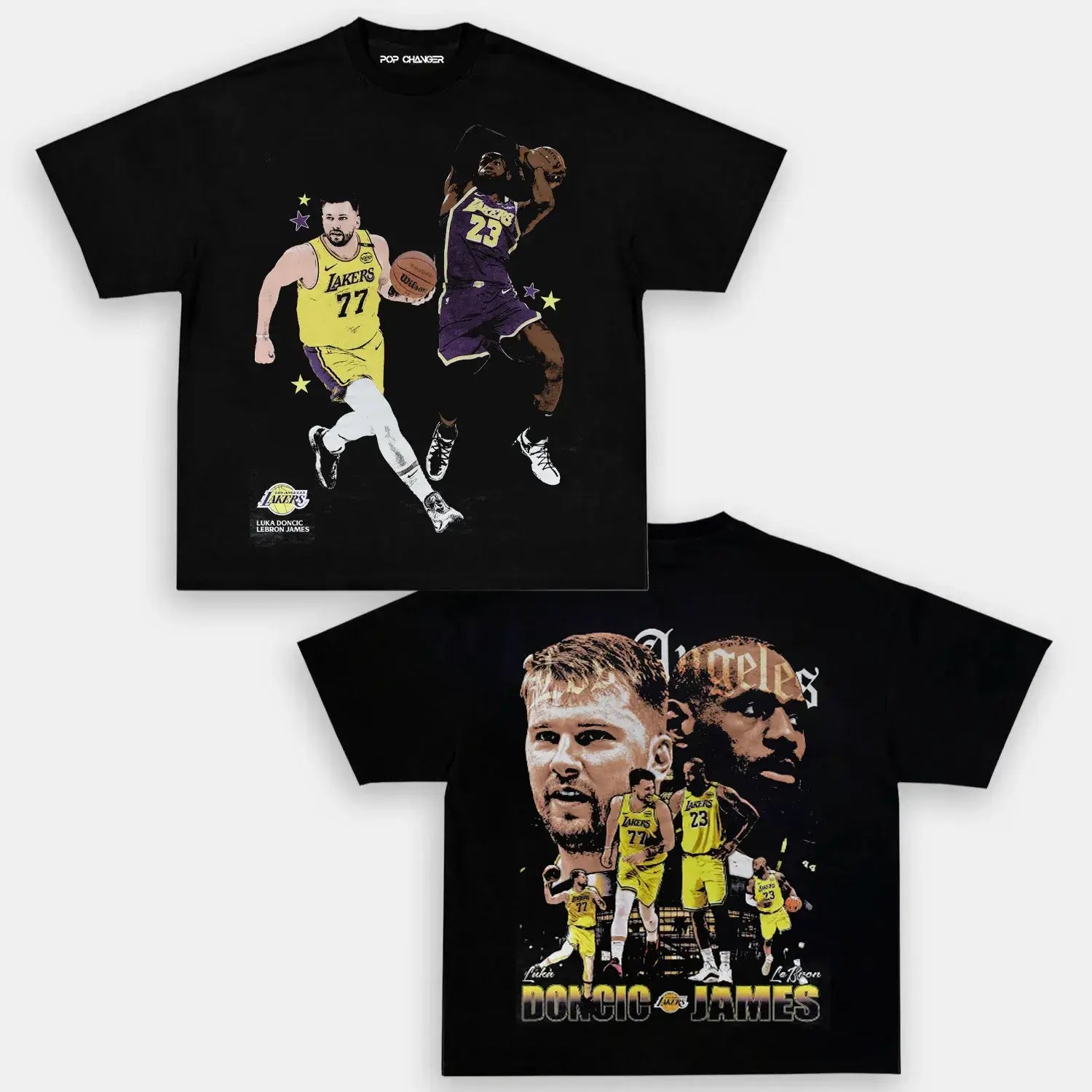 Lakers - New School Tee - POPCHANGER