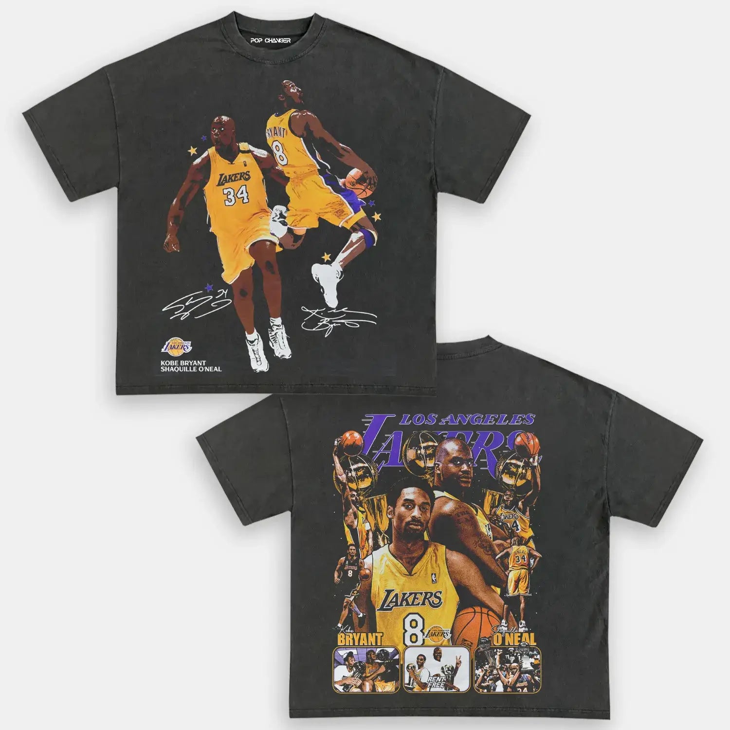 Lakers - Old School Tee - POPCHANGER