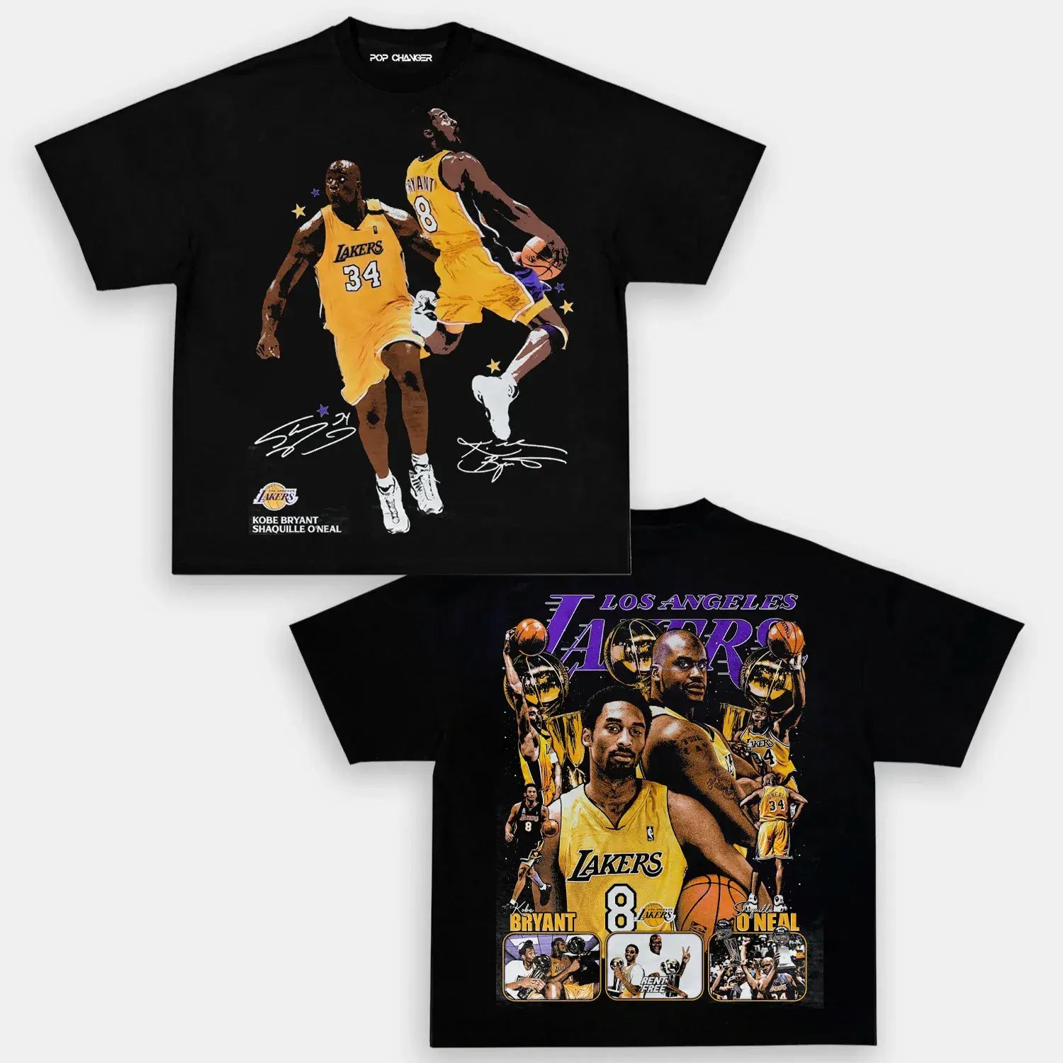 Lakers - Old School Tee - POPCHANGER