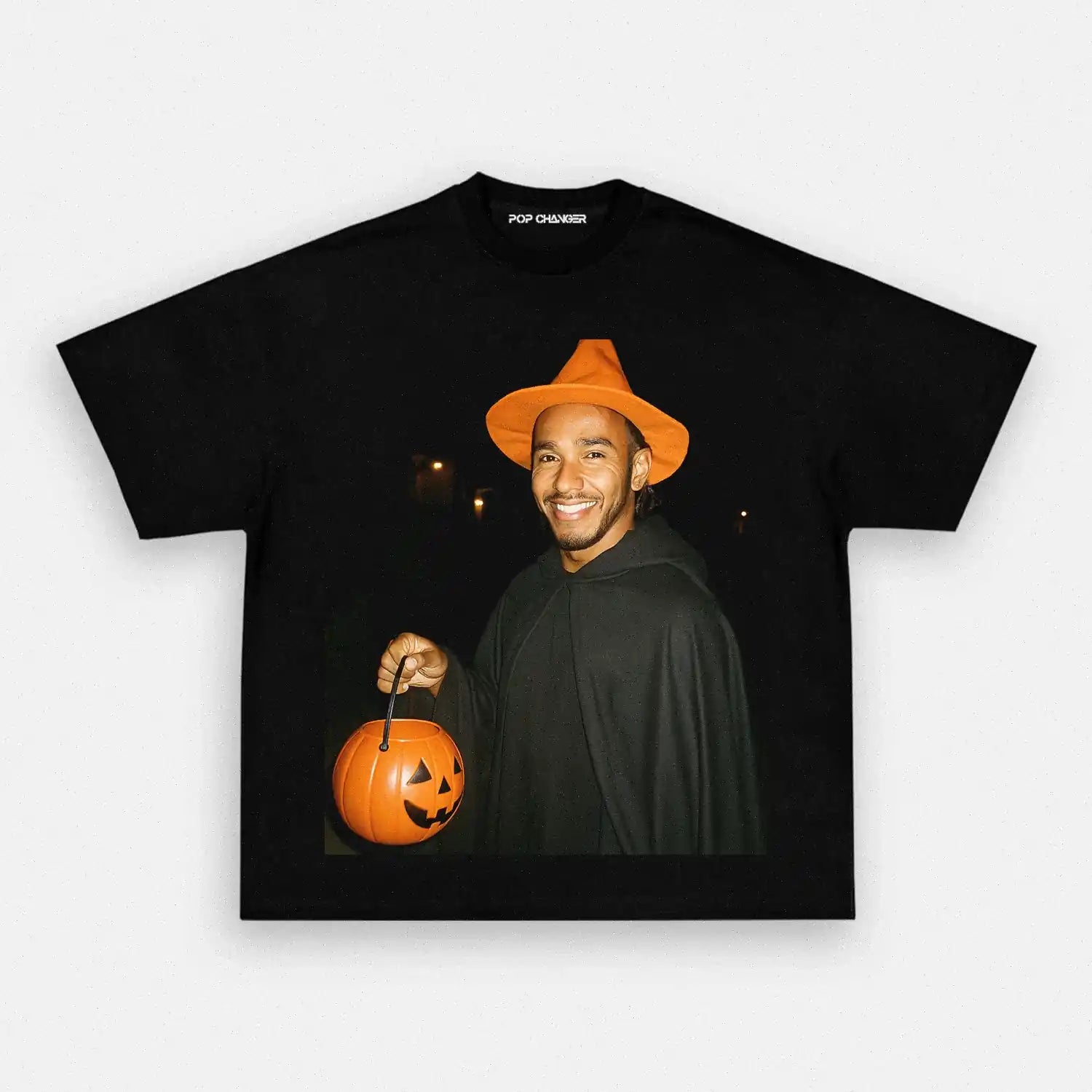 Lewis Hamilton Trick Or Treat Tee - POPCHANGER