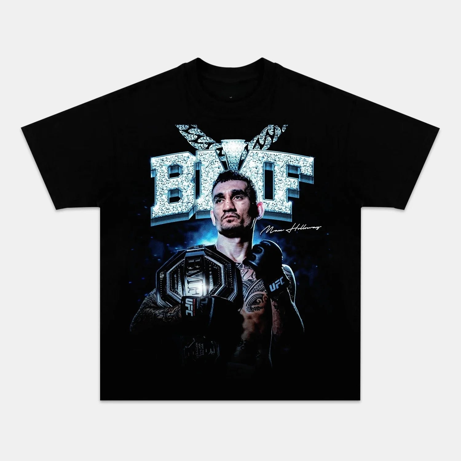 MAX HOLLOWAY 2025 TEE - POPCHANGER