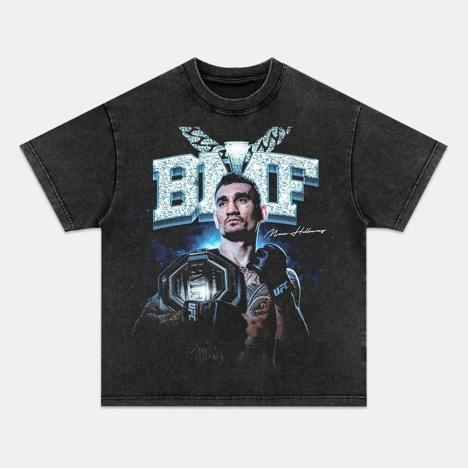 MAX HOLLOWAY 2025 TEE - POPCHANGER