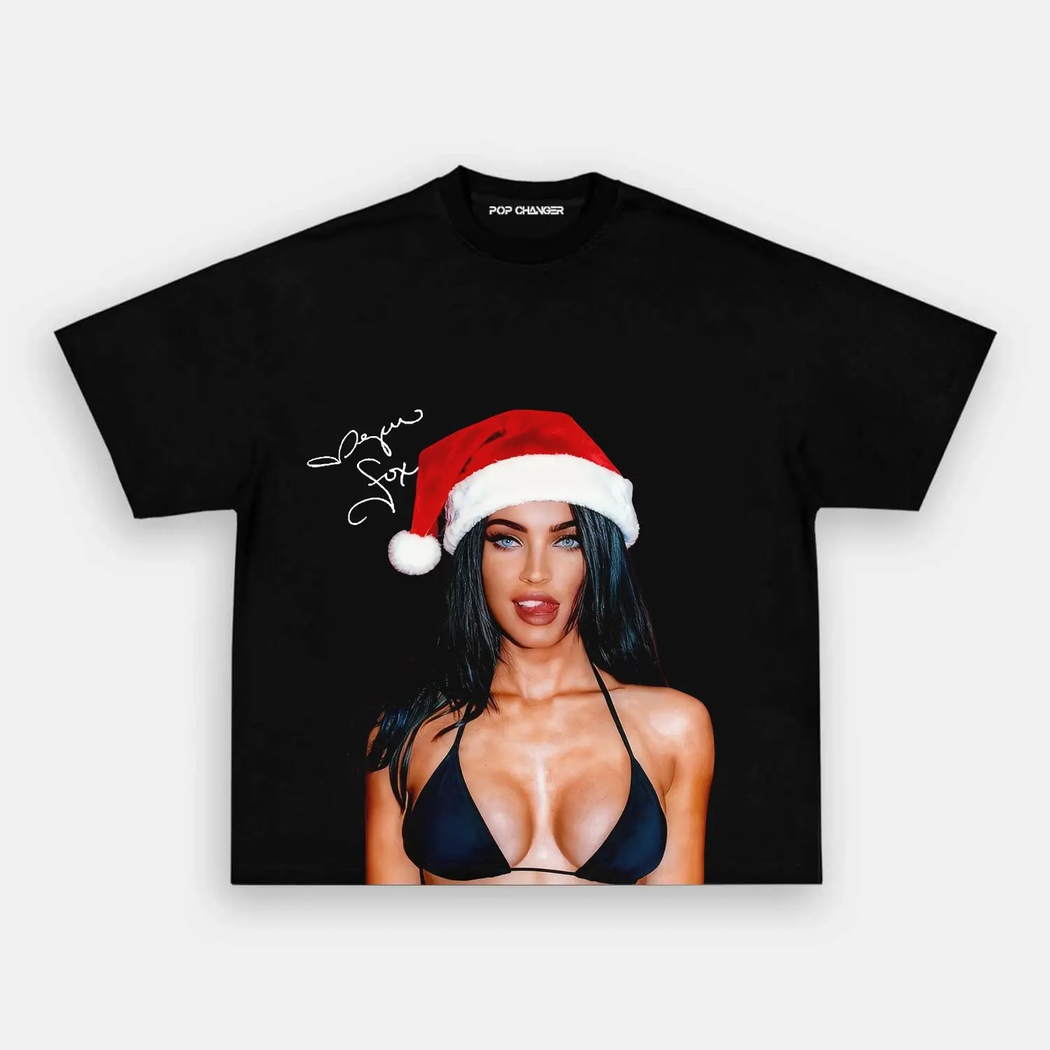 MEGAN FOX S1 CHRISTMAS TEE - POPCHANGER