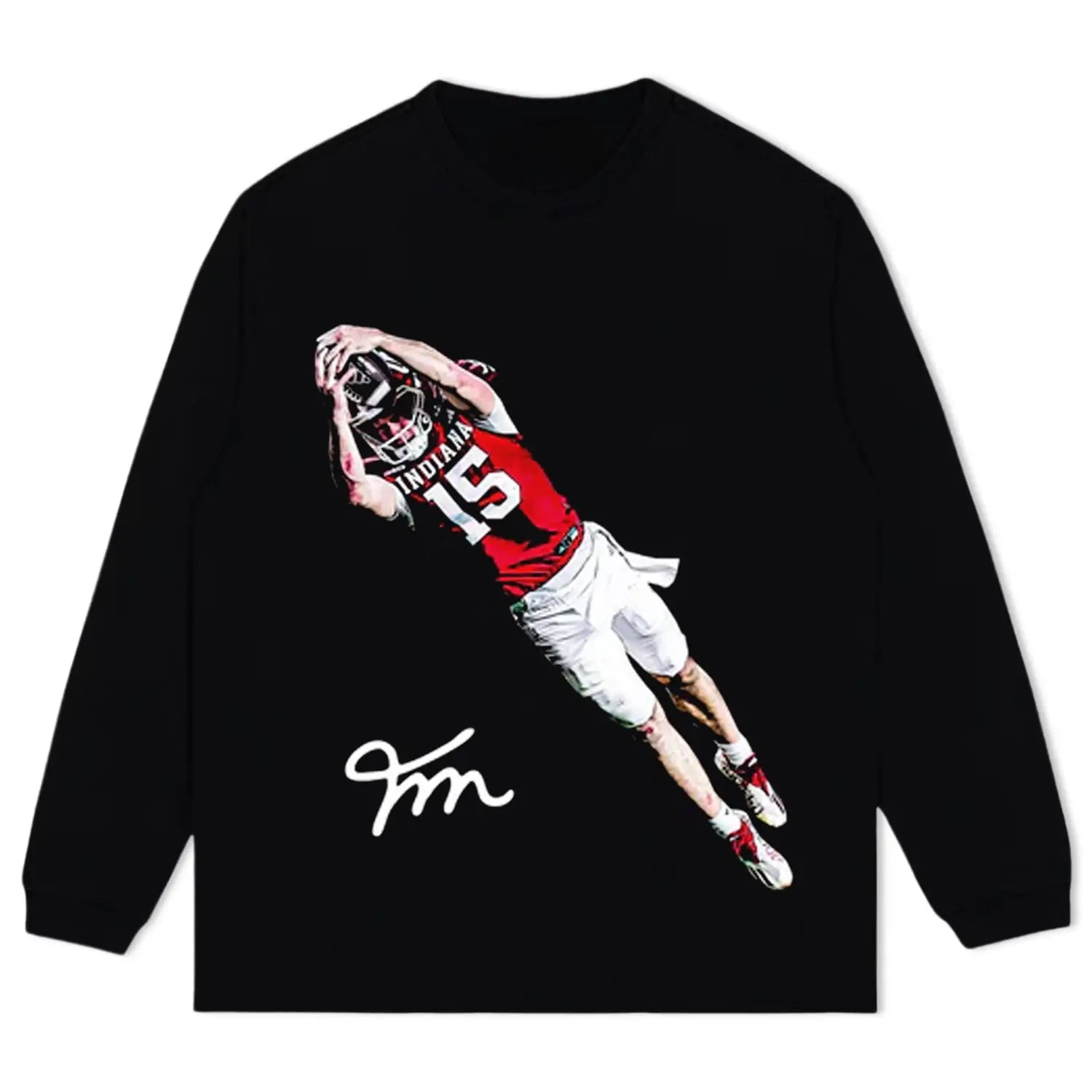 BLACK LONG SLEEVES T-SHIRT