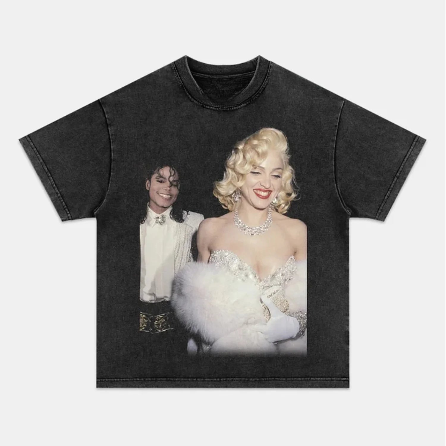 MICHAEL JACKSON & MADONNA TEE - POPCHANGER