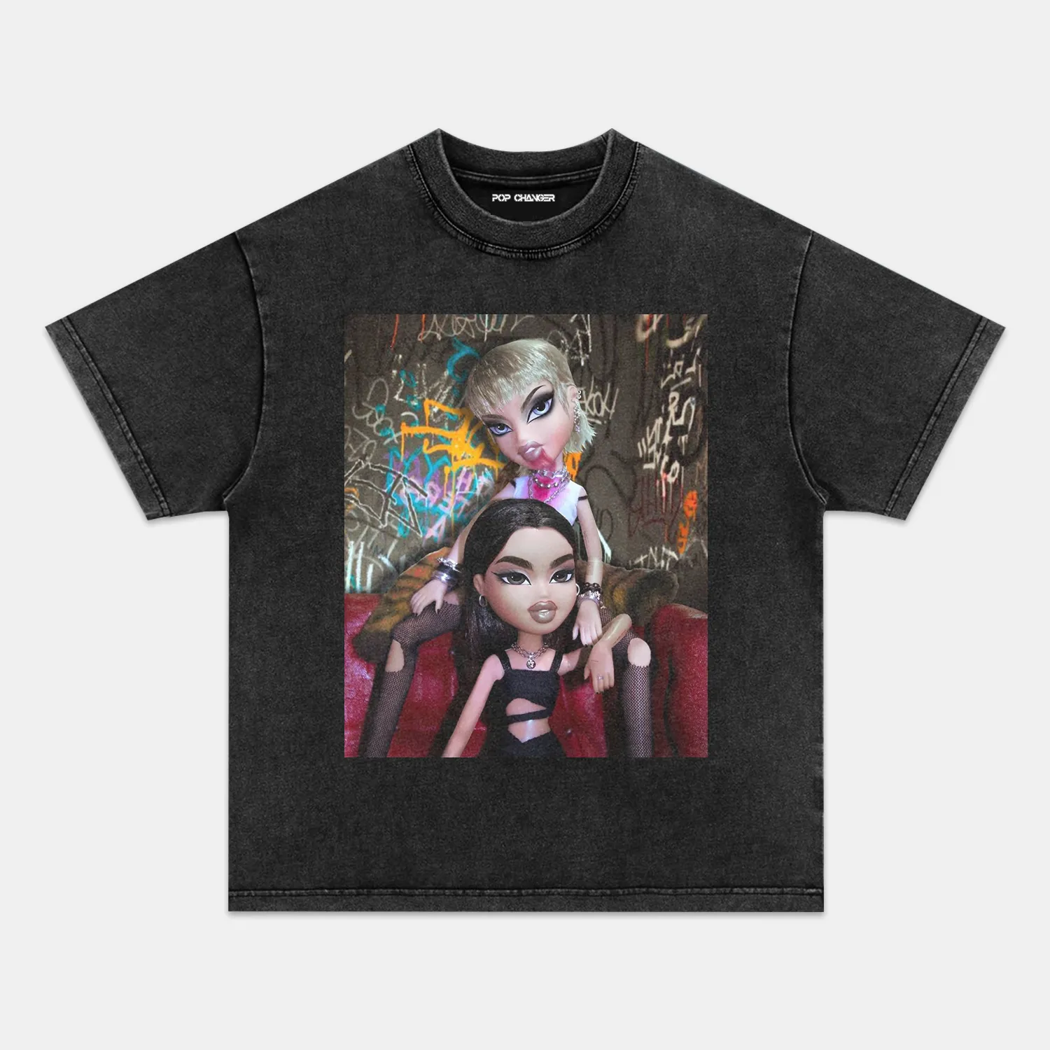 MILEY CYRUS AND DUA LIPA & BARBIE TEE - POPCHANGER