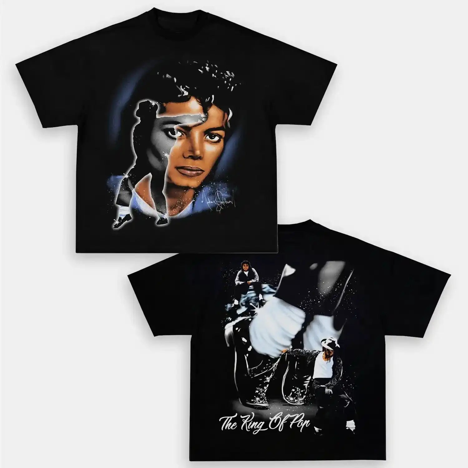 MJ KING OF POP TEE - [DS] - POPCHANGER