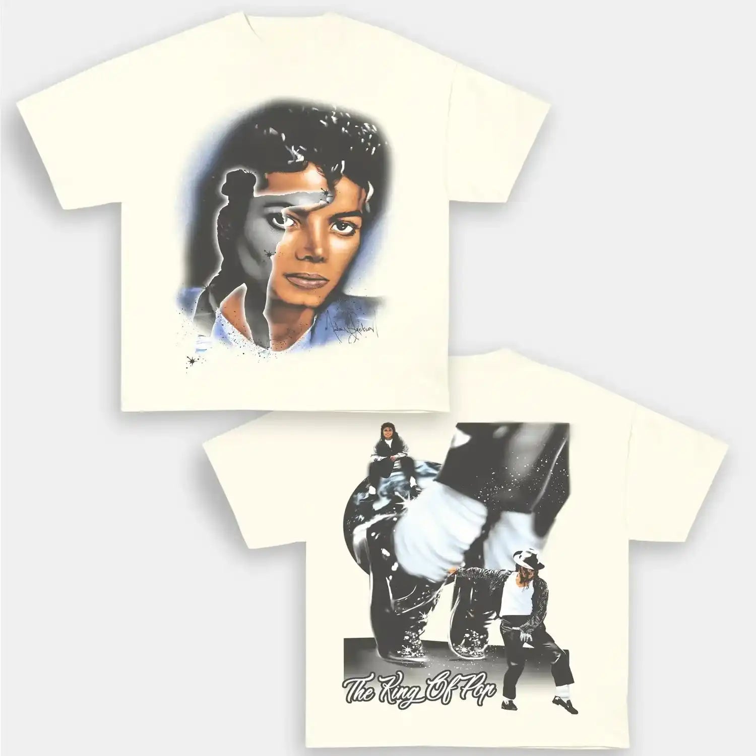 MJ KING OF POP TEE - [DS] - POPCHANGER
