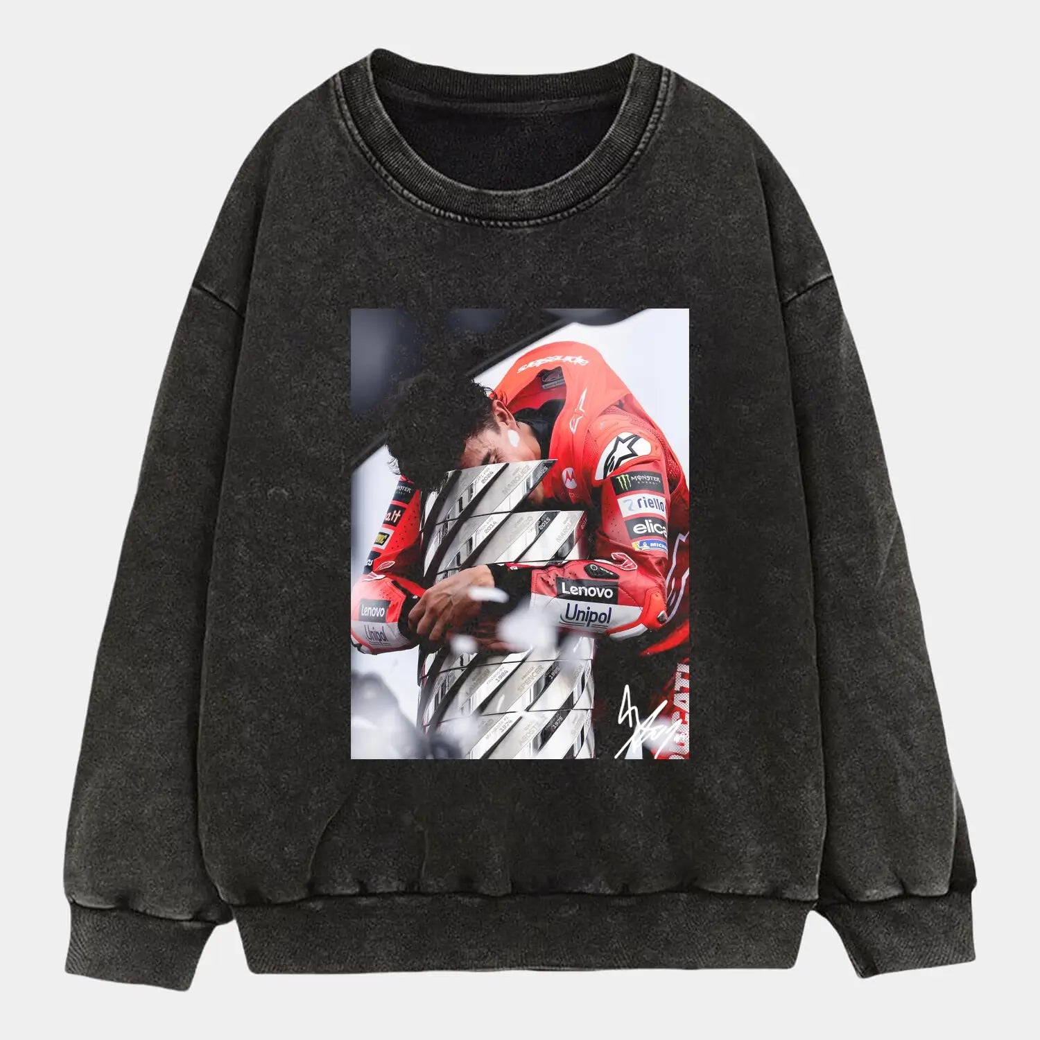 Marc Marquez With Champion Tee - POPCHANGER