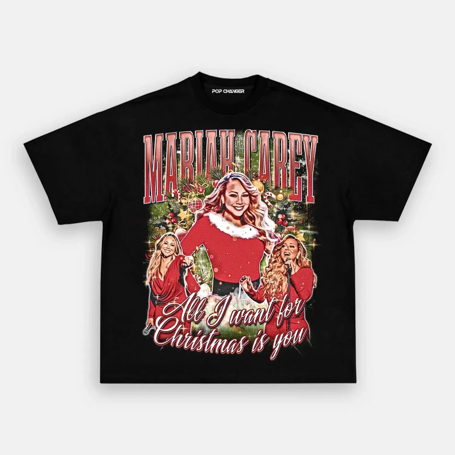 Mariah Carey 'All I Want For Christmas' Tee - POPCHANGER