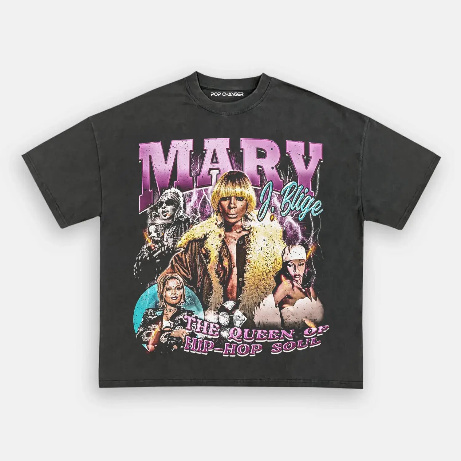 Mary J. Blige 'Queen' Tee - POPCHANGER