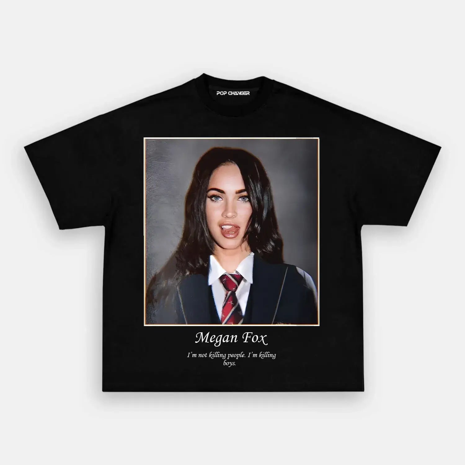 Megan Fox School Tee - POPCHANGER