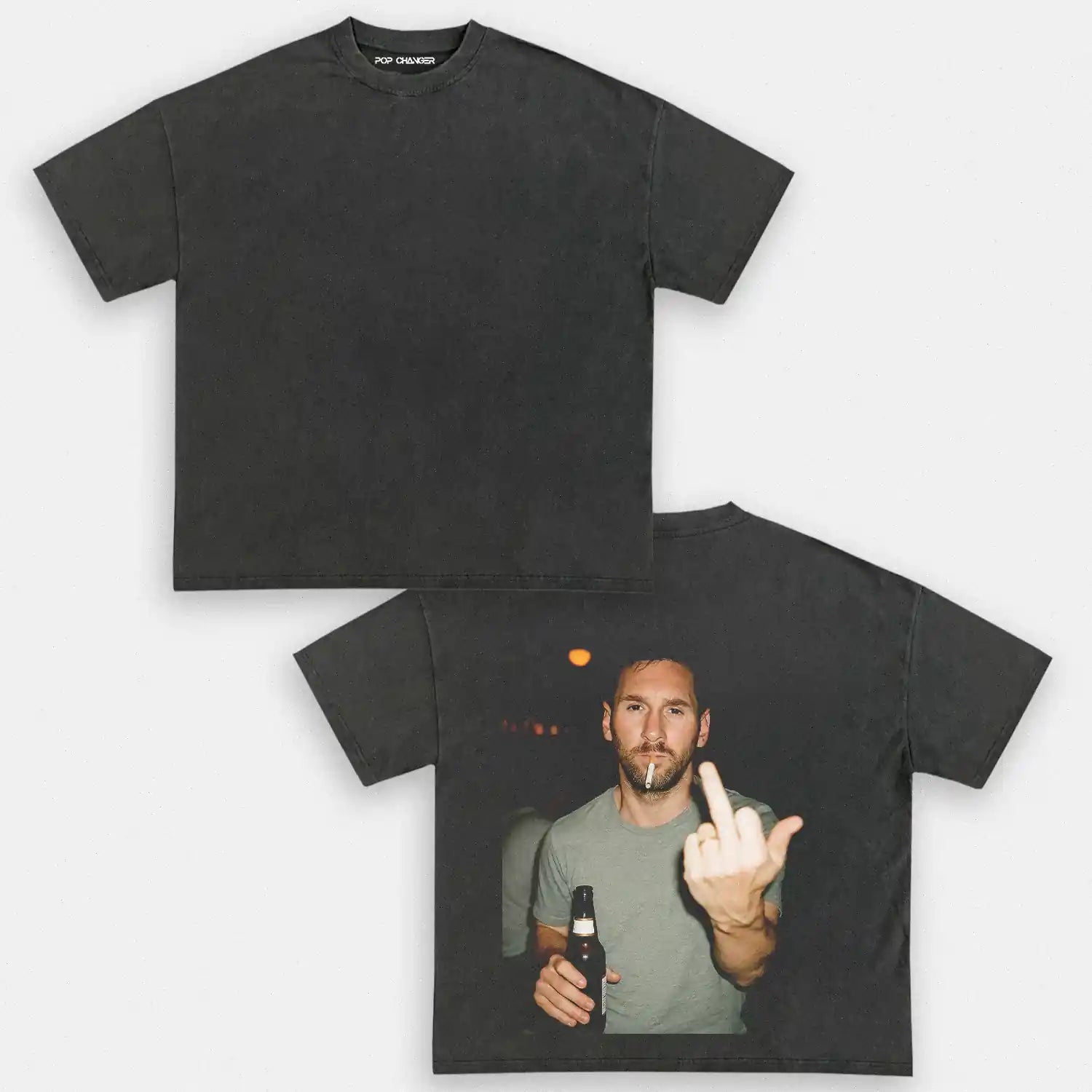 Messi After Hours Tee - back side - POPCHANGER