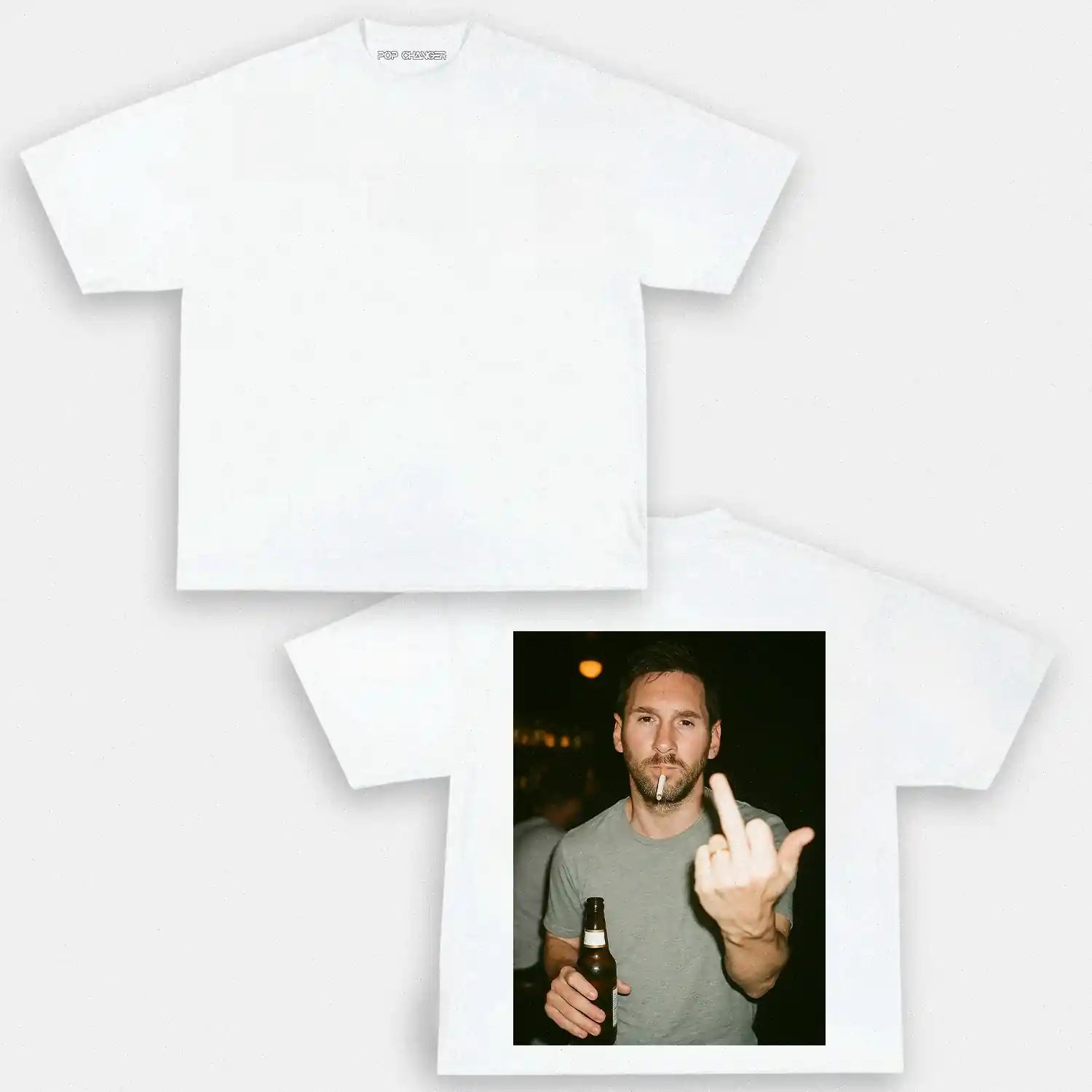 Messi After Hours Tee - back side - POPCHANGER