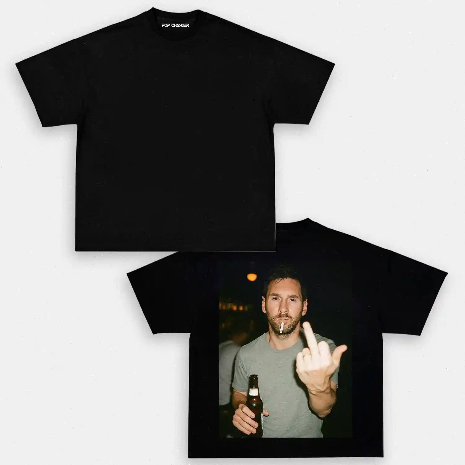 Messi After Hours Tee - back side - POPCHANGER