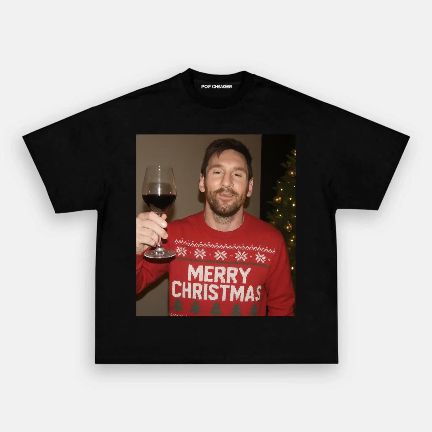 Messi Christmas Tee - POPCHANGER