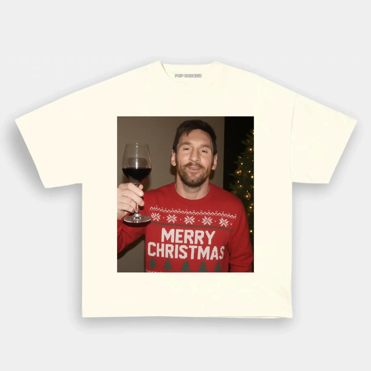 Messi Christmas Tee - POPCHANGER
