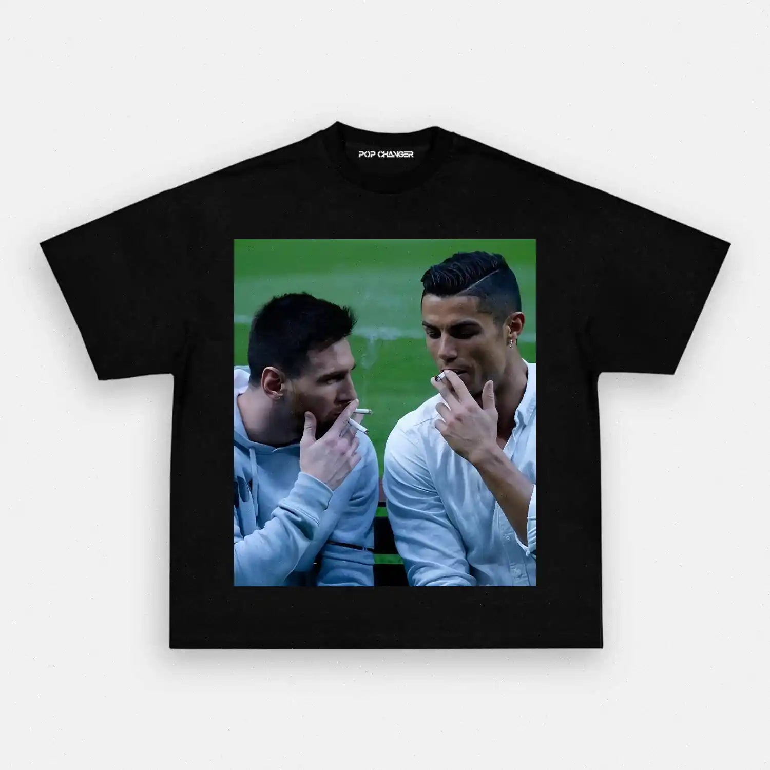 Messi & Ronaldo After Hours Tee 5.0 - POPCHANGER