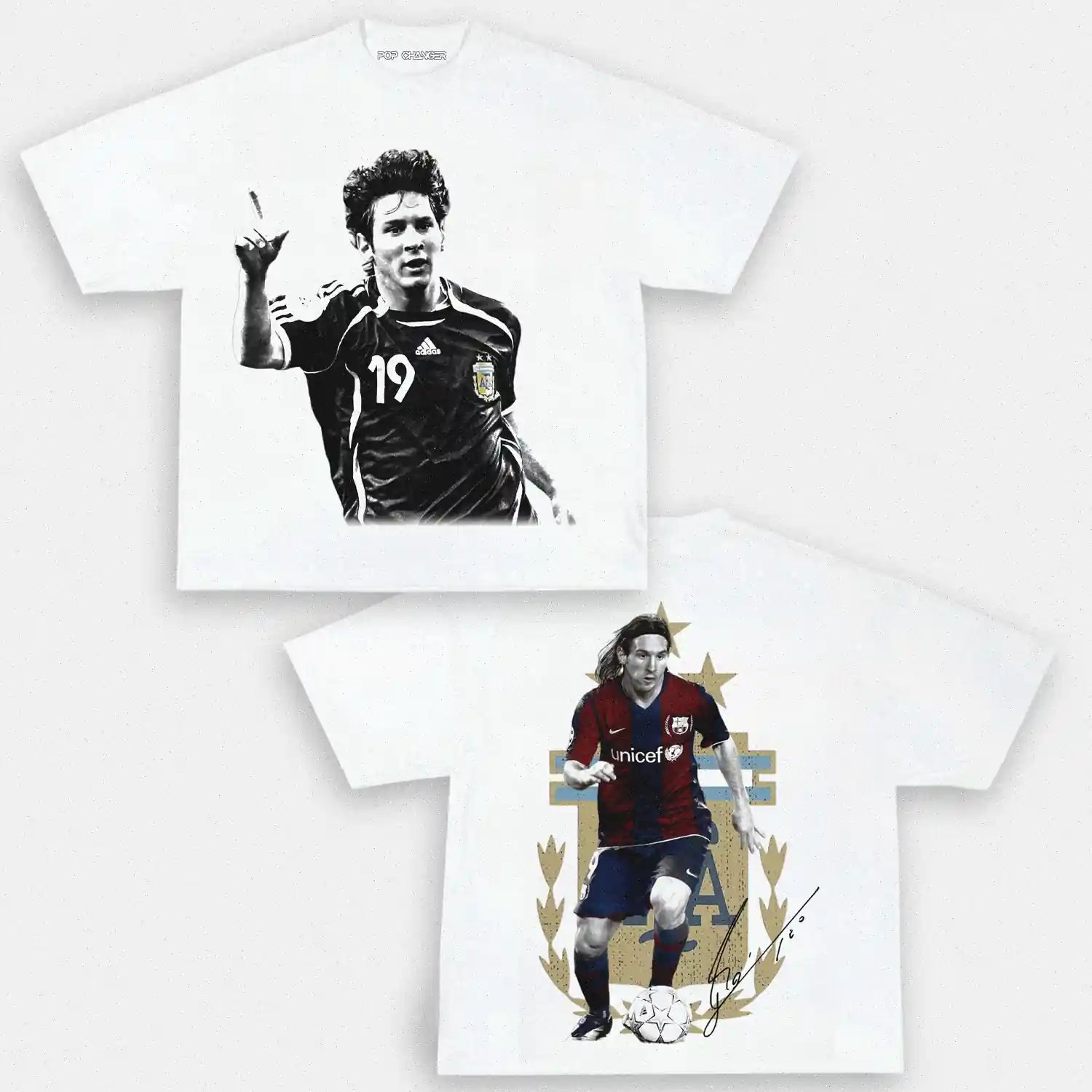 Messi 'Golden Boy' Tee - [DS] - POPCHANGER
