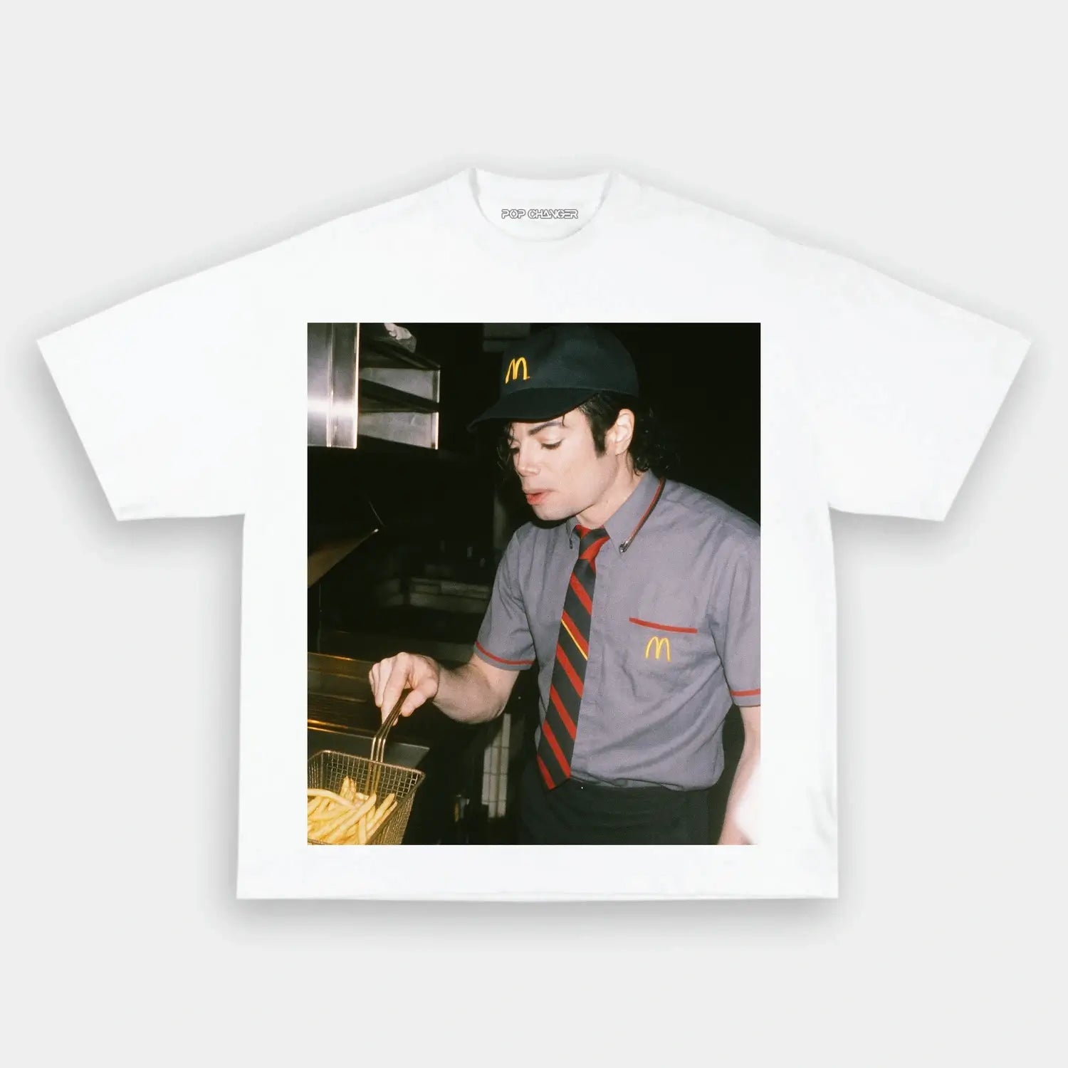 Michael Jackson - King of Fries Tee