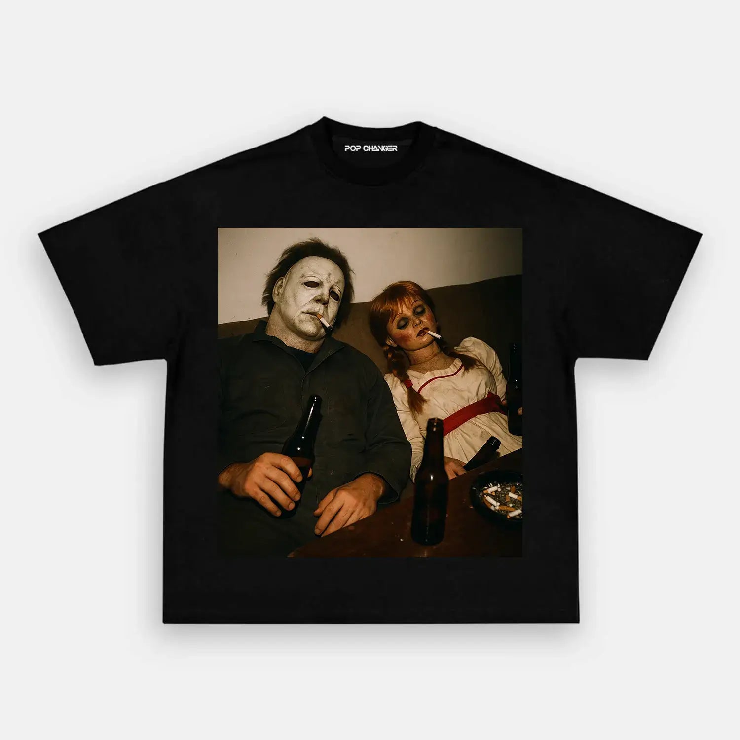Michael Myers & Annabelle T-SHIRT - POPCHANGER